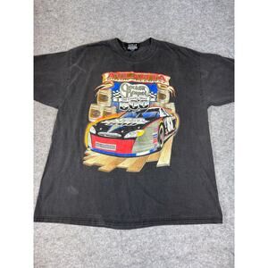 Vintage Y2K NASCAR Cracker Barrel 500 Atlanta Motor Speedway Shirt Mens XL Black
